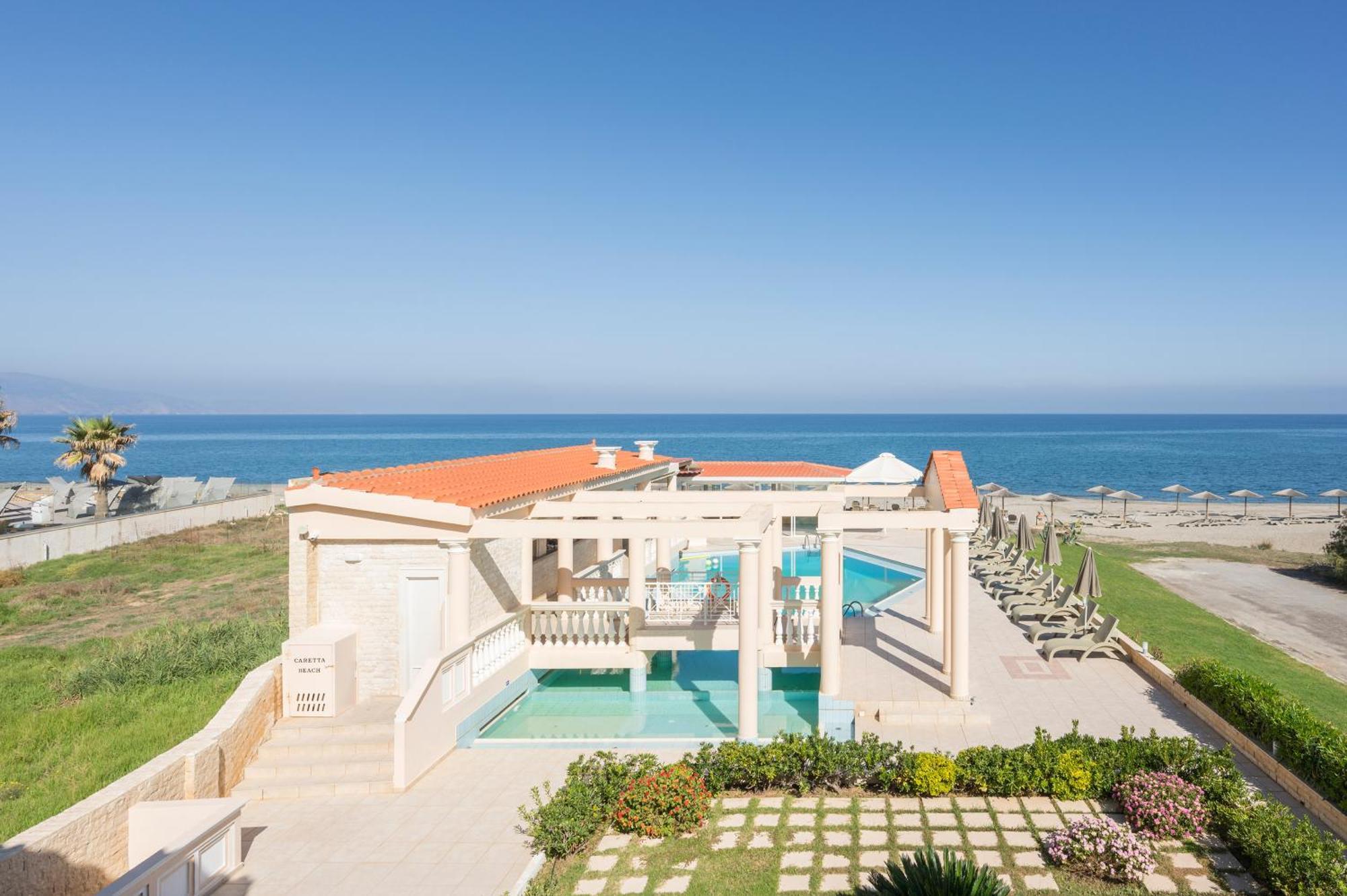 Hotel Caretta Beach Gerani  エクステリア 写真